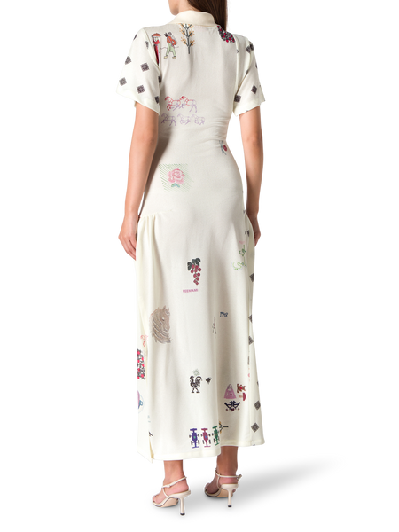 MAQLOUBA KNITTED DRESS