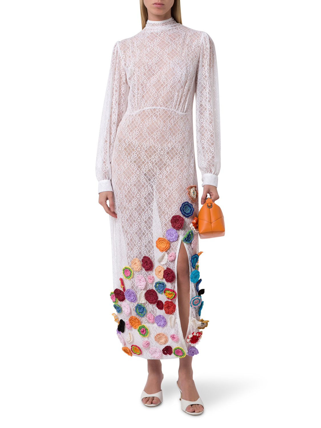 DANTELLE FLORAL CROCHET DRESS – Reemami