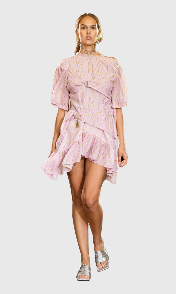 zebra dress with pink PINK ZEBRA DRESS – Reemami