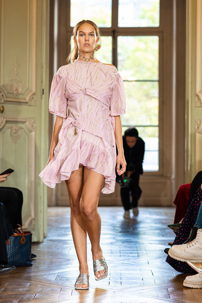 PINK ZEBRA DRESS Reemami PINK ZEBRA DRESS Reemami