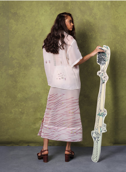 ZEBRA GARDEN SKIRT