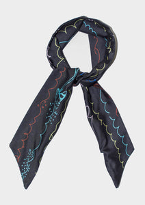 BLACK WAKESURFER HEADBAND