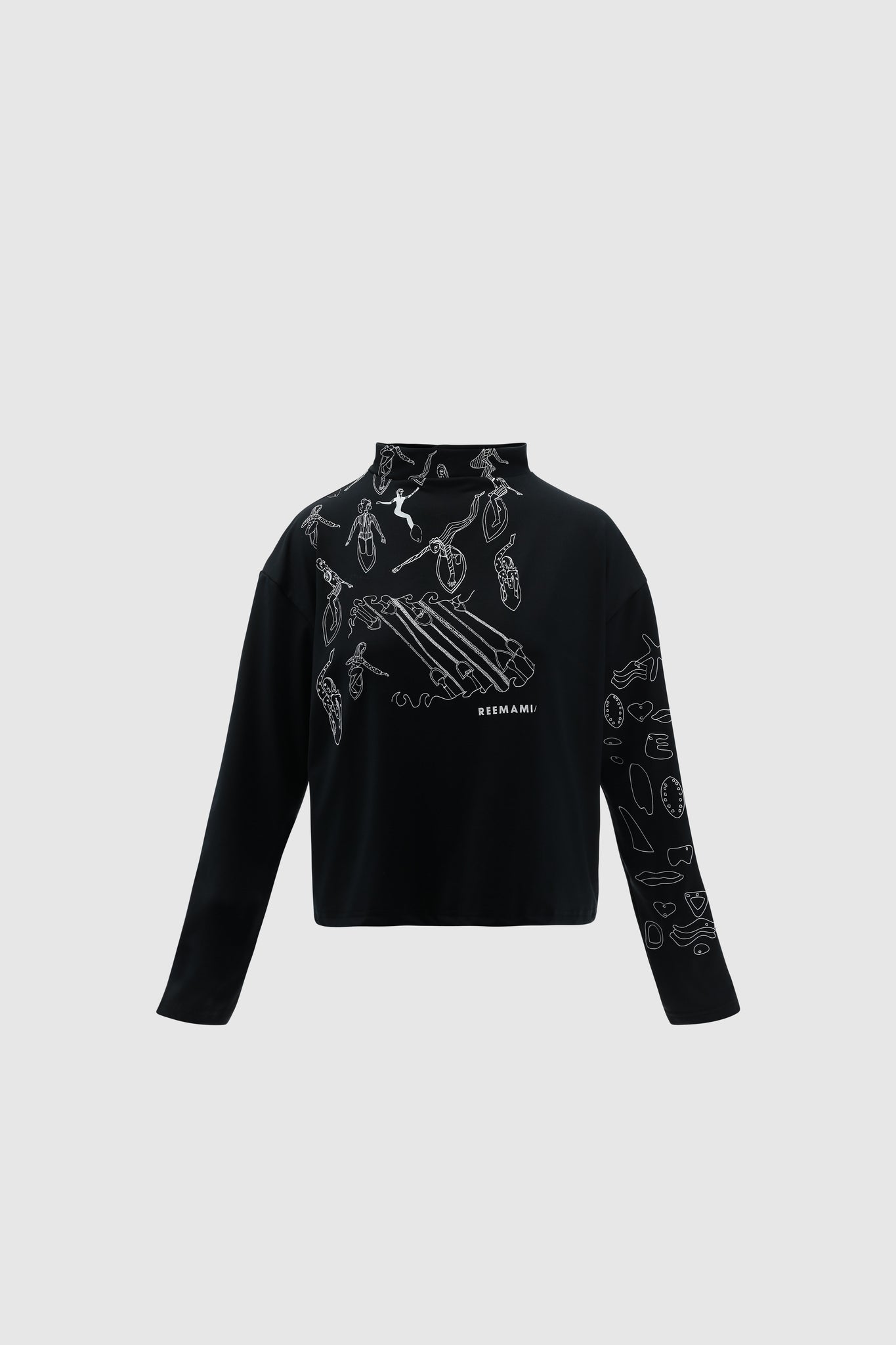 Reemami Wakesurf T-Shirt - Black