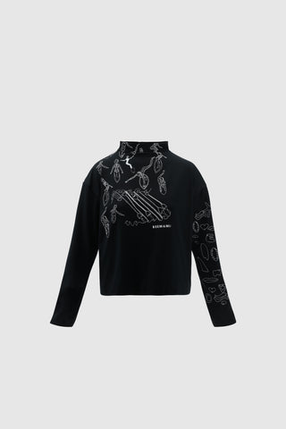Reemami Wakesurf T-Shirt - Black
