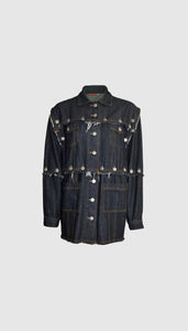 Convertible denim jacket