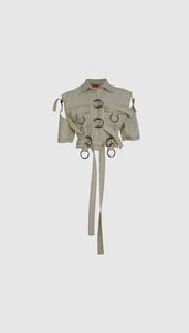 Hasp Denim Jacket