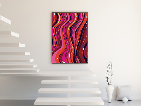 Seasonal Wave Wall Art